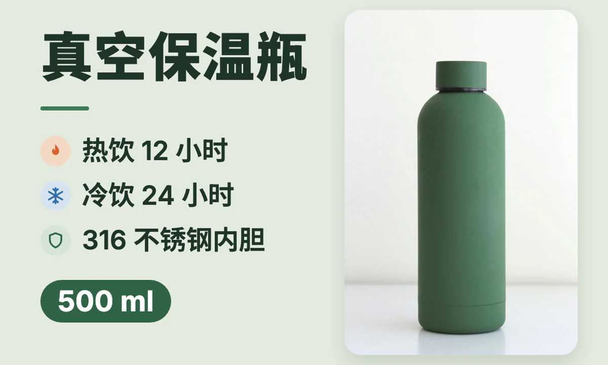 Demonstração de tradução de imagens com IA: uma imagem de produto e uma imagem de destaques traduzidas do chinês para o inglês, e um cartaz promocional traduzido do inglês para o chinês